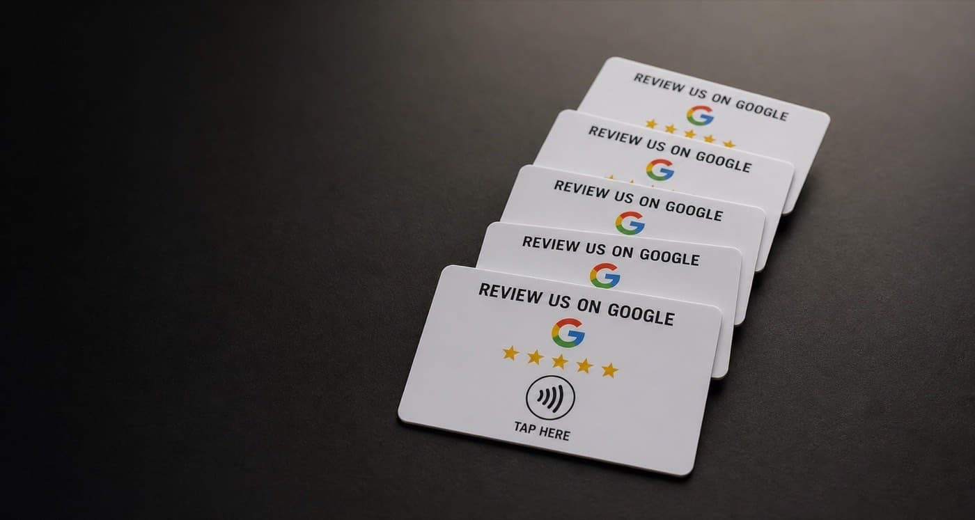 Google Review NFC cards